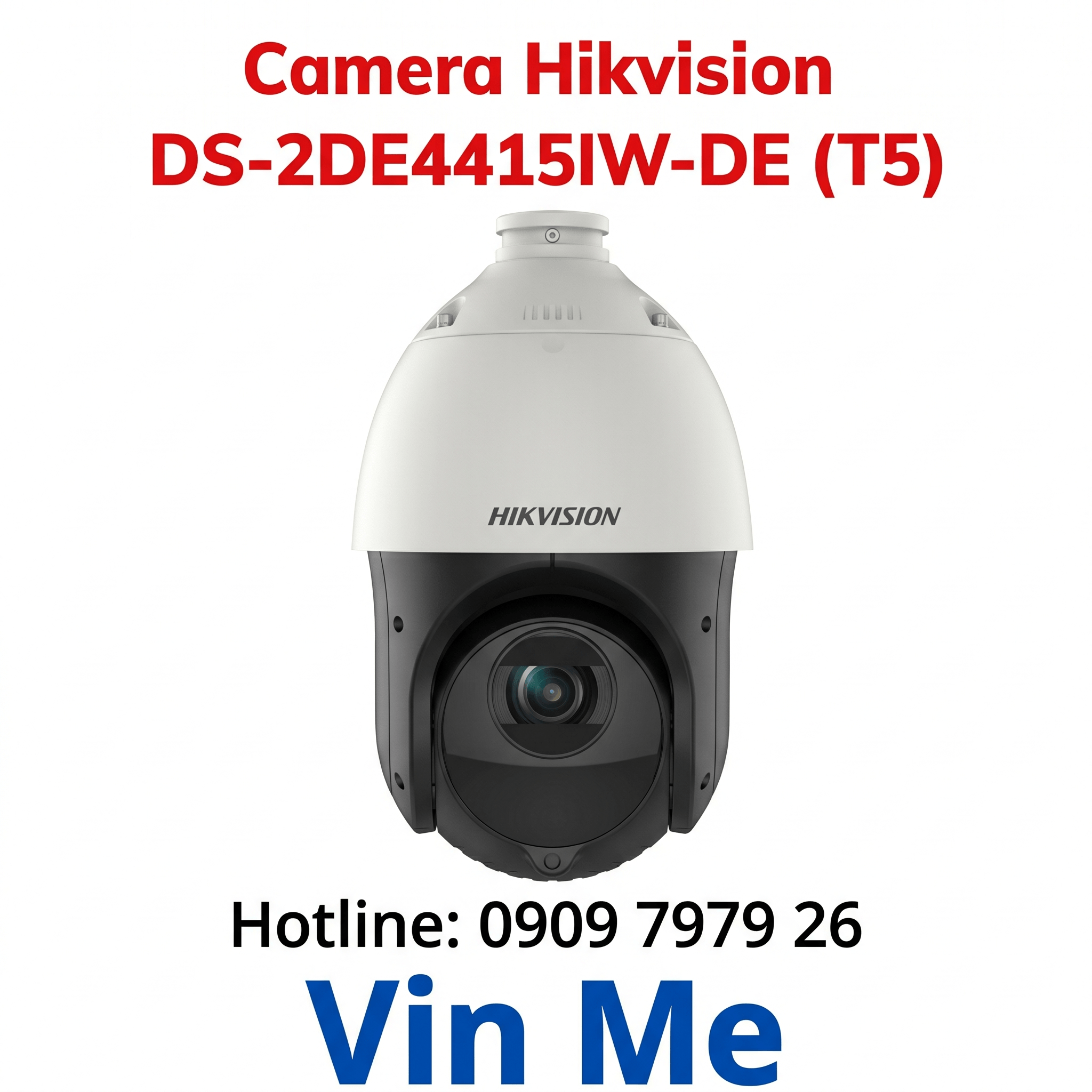 camera Hikvision DS-2DE4415IW-DE (T5) IP Speed Dome 4MP