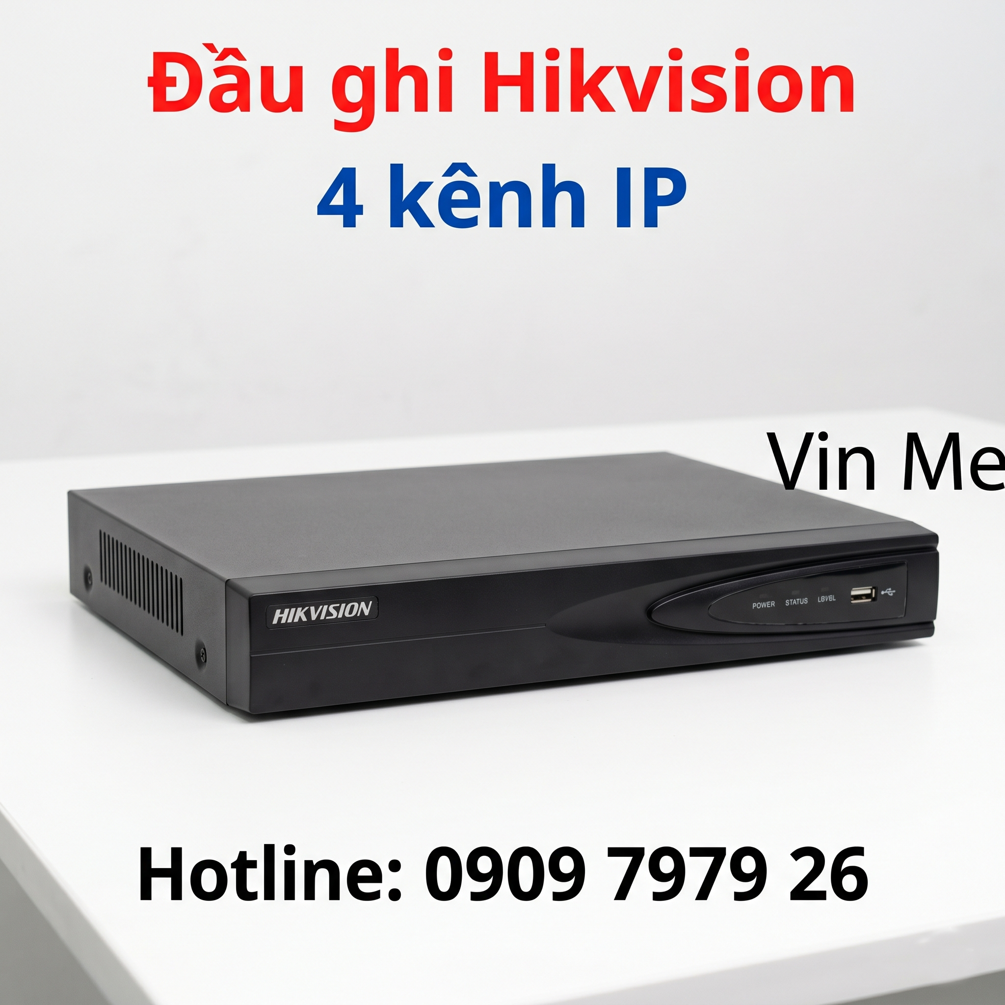 đầu ghi Hikvision 4 kênh ip