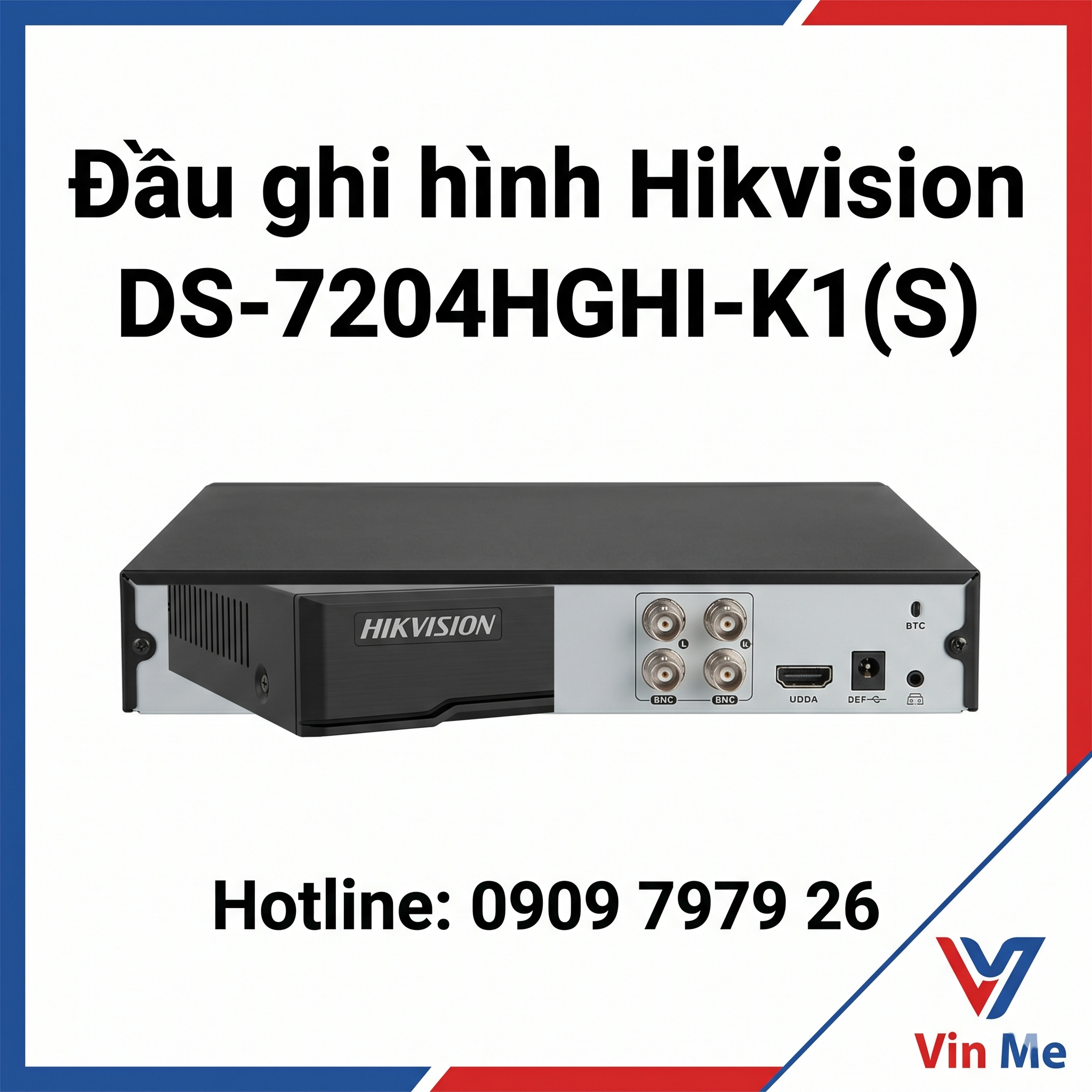 đầu ghi hình Hikvision DS-7204HGHI-K1(S)