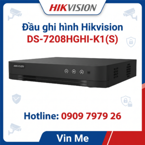 đầu ghi hình Hikvision DS-7208HGHI-K1(S)