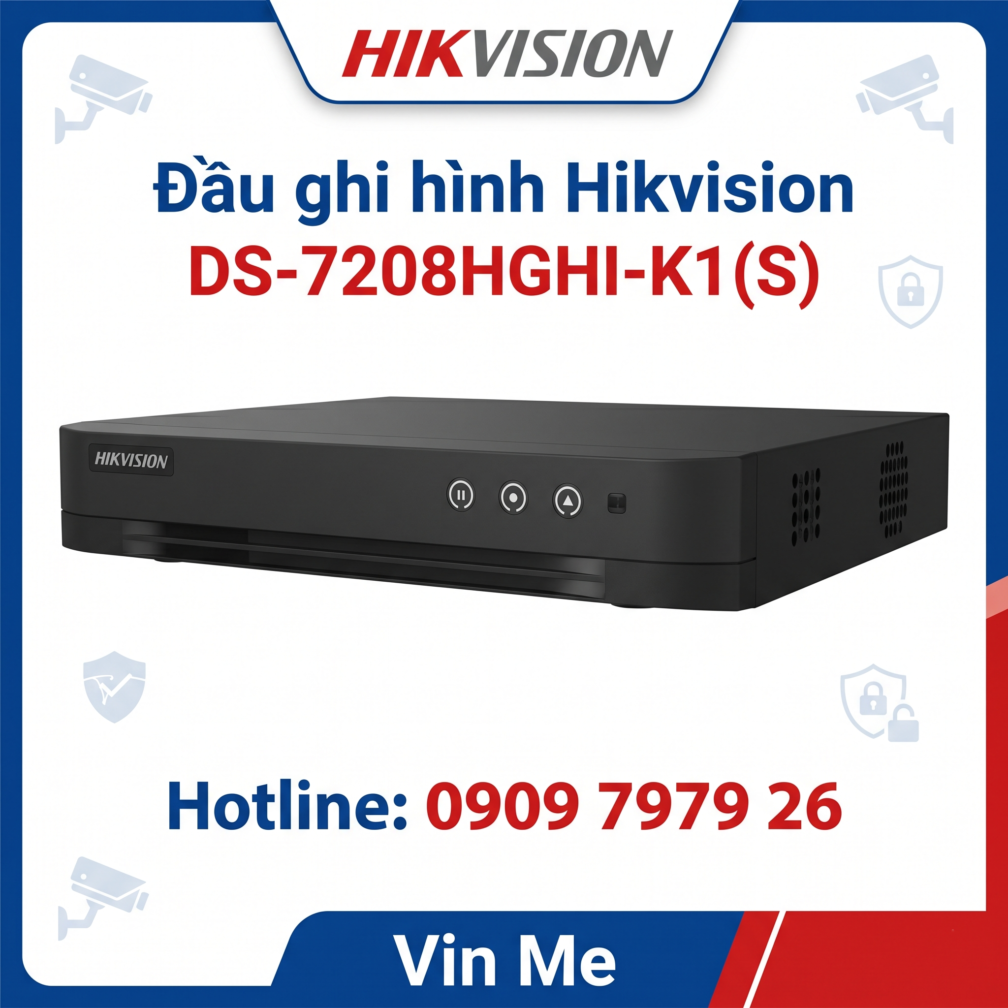 đầu ghi hình Hikvision DS-7208HGHI-K1(S)