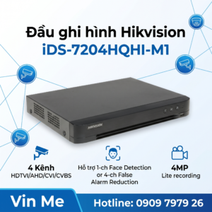 đầu ghi hình Hikvision iDS-7204HQHI-M1