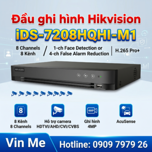 đầu ghi hình Hikvision iDS-7208HQHI-M1