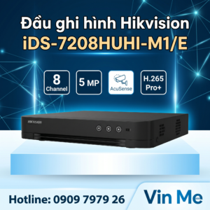 đầu ghi hình Hikvision iDS-7208HUHI-M1/E