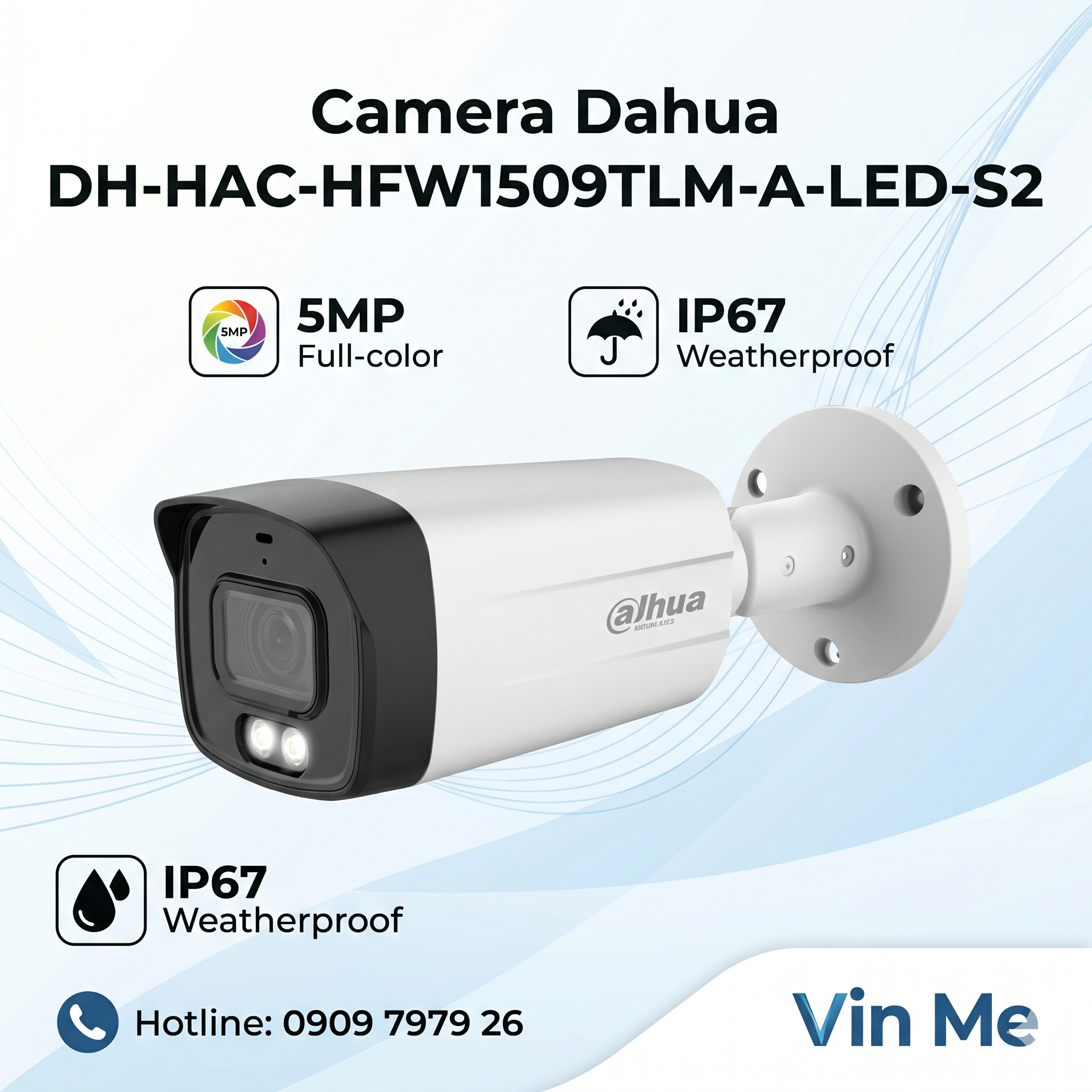 camera dahua DH-HAC-HFW1509TLM-A-LED-S2