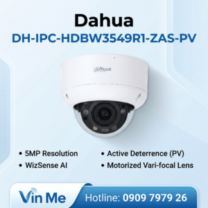camera dahua DH-IPC-HDBW3549R1-ZAS-PV IP Dome 5MP