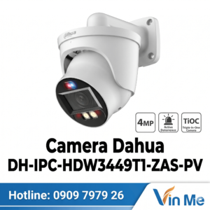 camera Dahua DH-IPC-HDW3449T1-ZAS-PV IP thân trụ 4MP