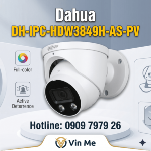 camera Dahua DH-IPC-HDW3849H-AS-PV IP Dome 8MP