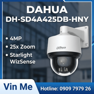 camera Dahua DH-SD4A425DB-HNY IP Speed Dome 4MP