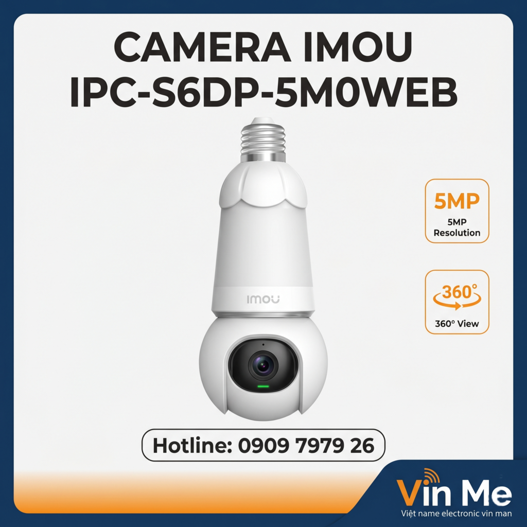 Camera Imou IPC-S6DP-5M0WEB