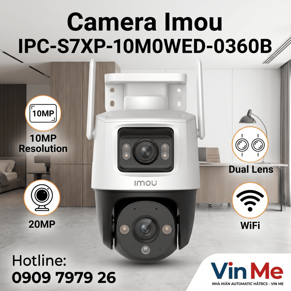 Camera Imou IPC-S7XP-10M0WED-0360B