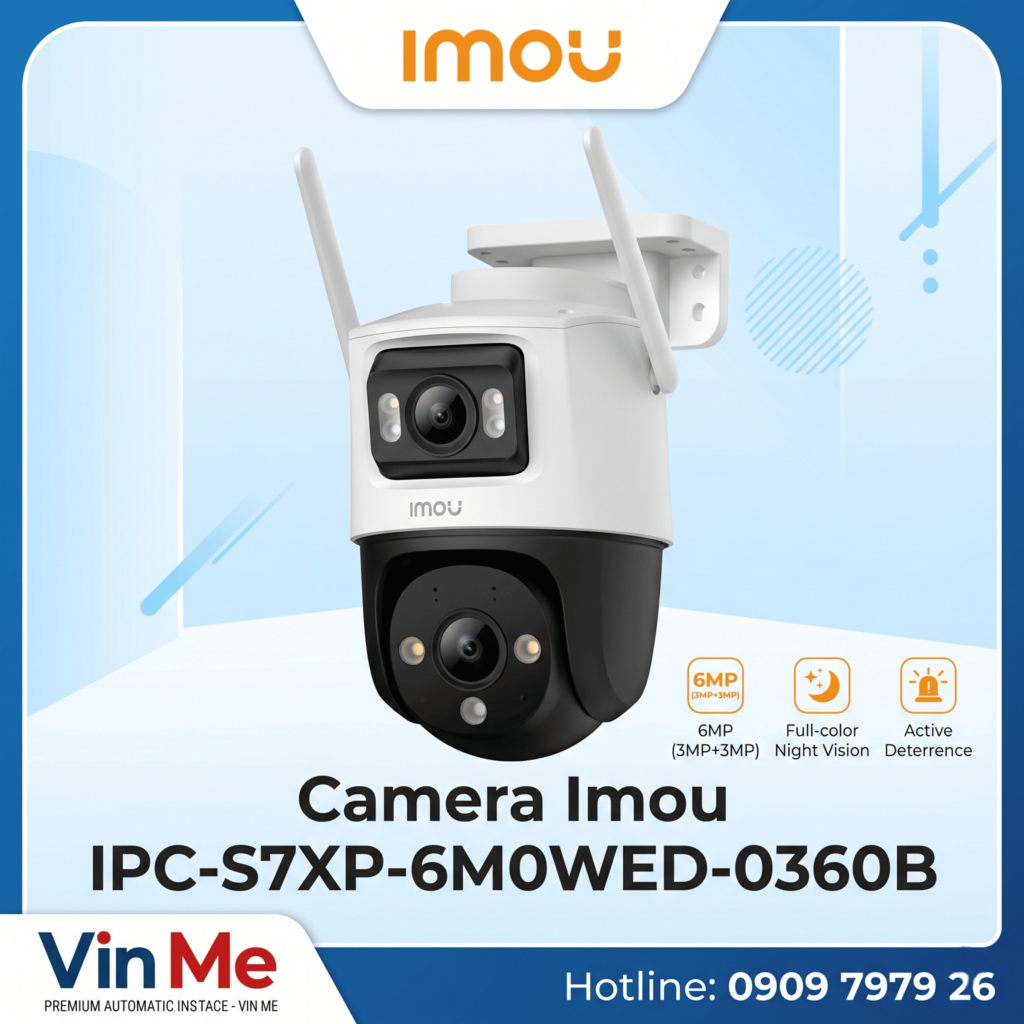 Camera Imou IPC-S7XP-6M0WED-0360B