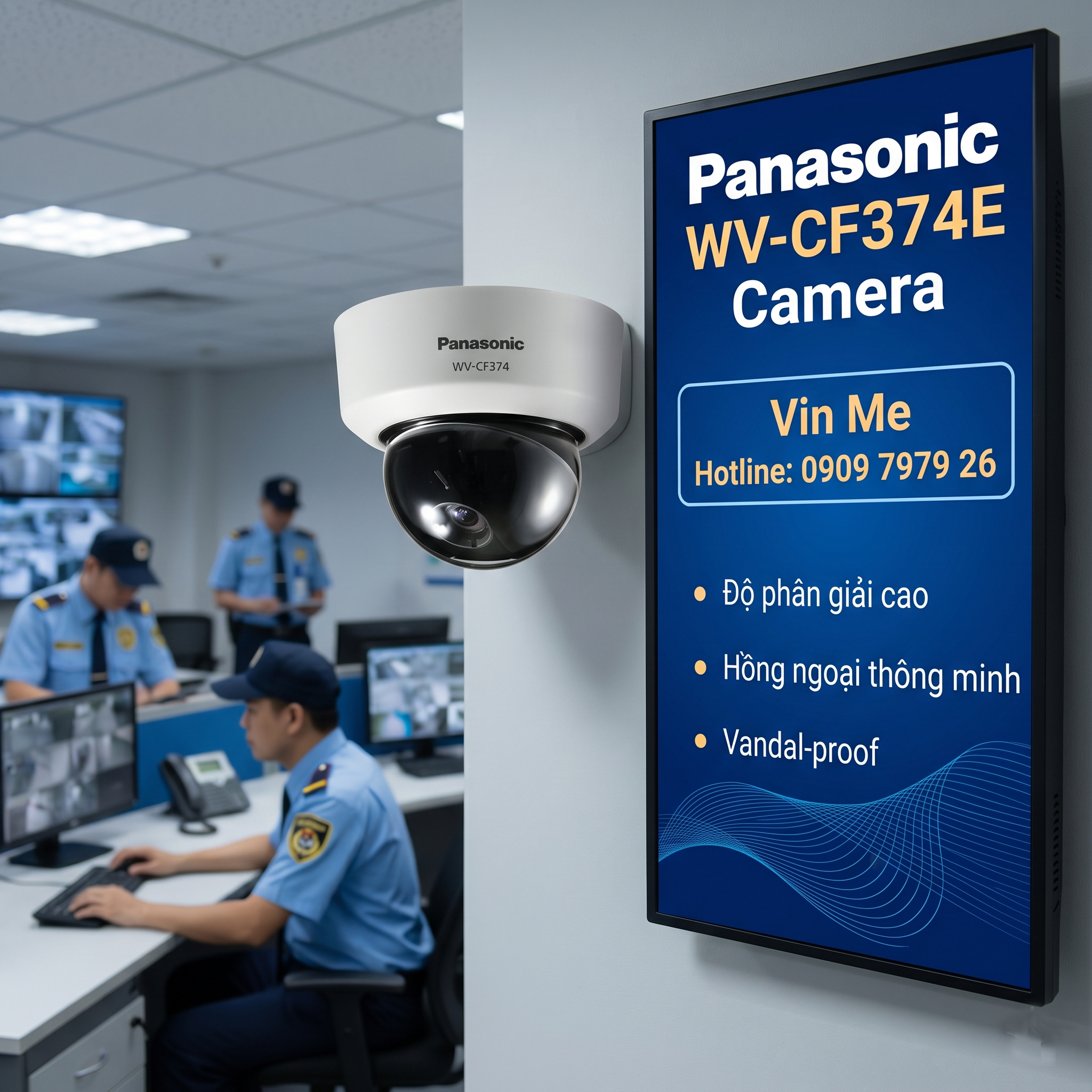 Camera Panasonic WV-CF374E