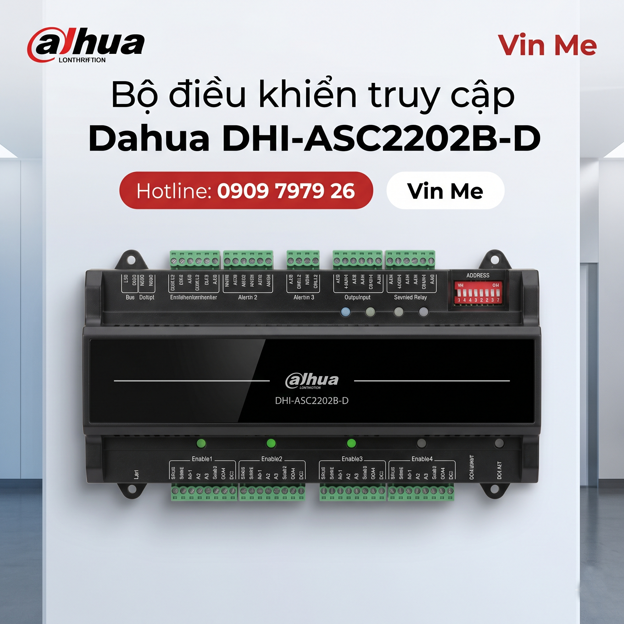 Bộ điều khiển truy cập Dahua DHI-ASC2202B-D