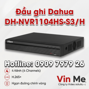 Đầu ghi Dahua DH-NVR1104HS-S3/H IP 4 Kênh