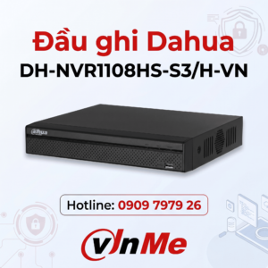 Đầu ghi dahua DH-NVR1108HS-S3/H-VN IP 8 Kênh