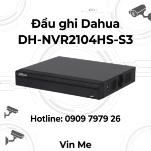Đầu ghi Dahua DH-NVR2104HS-S3 IP 4 Kênh