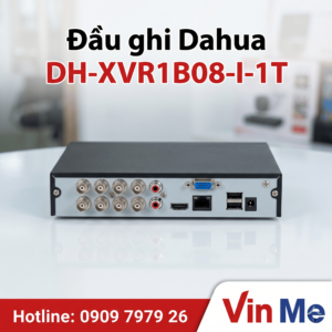 Đầu ghi Dahua DH-XVR1B08-I-1T XVR 8 Kênh