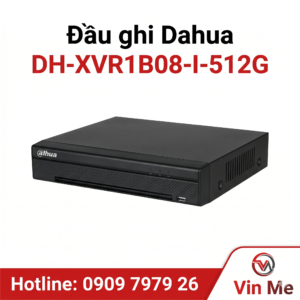 Đầu ghi Dahua DH-XVR1B08-I-512G XVR 8 Kênh