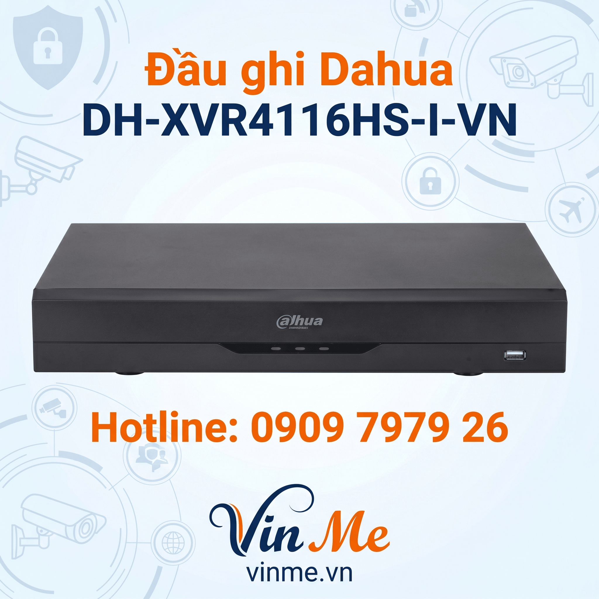 Đầu ghi Dahua DH-XVR4116HS-I-VN XVR 16 Kênh