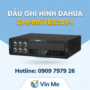Đầu ghi Dahua DHI-MNVR8208-I 8 kênh cho ô tô