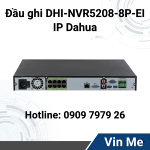 Đầu ghi dahua DHI-NVR5208-8P-EI