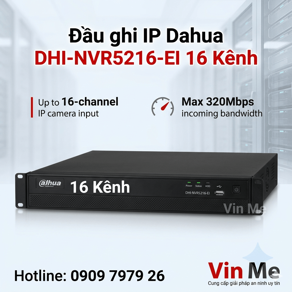 Đầu ghi Dahua DHI-NVR5216-EI