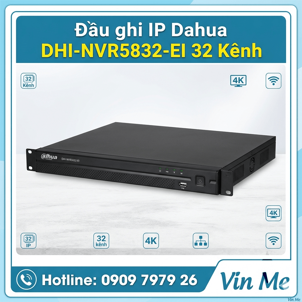 Đầu ghi Dahua DHI-NVR5832-EI