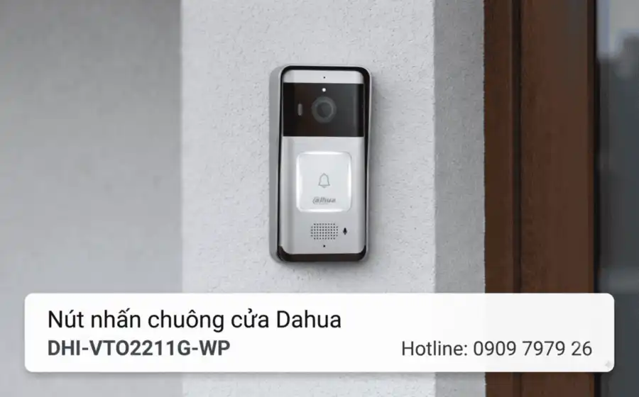 Nút nhấn chuông cửa IP Dahua DHI-VTO2211G-WP