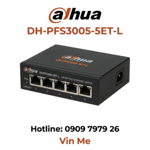 Switch Dahua DH-PFS3005-5ET-L