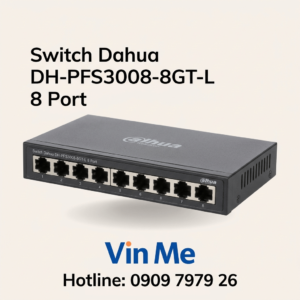 Switch Dahua DH-PFS3008-8GT-L
