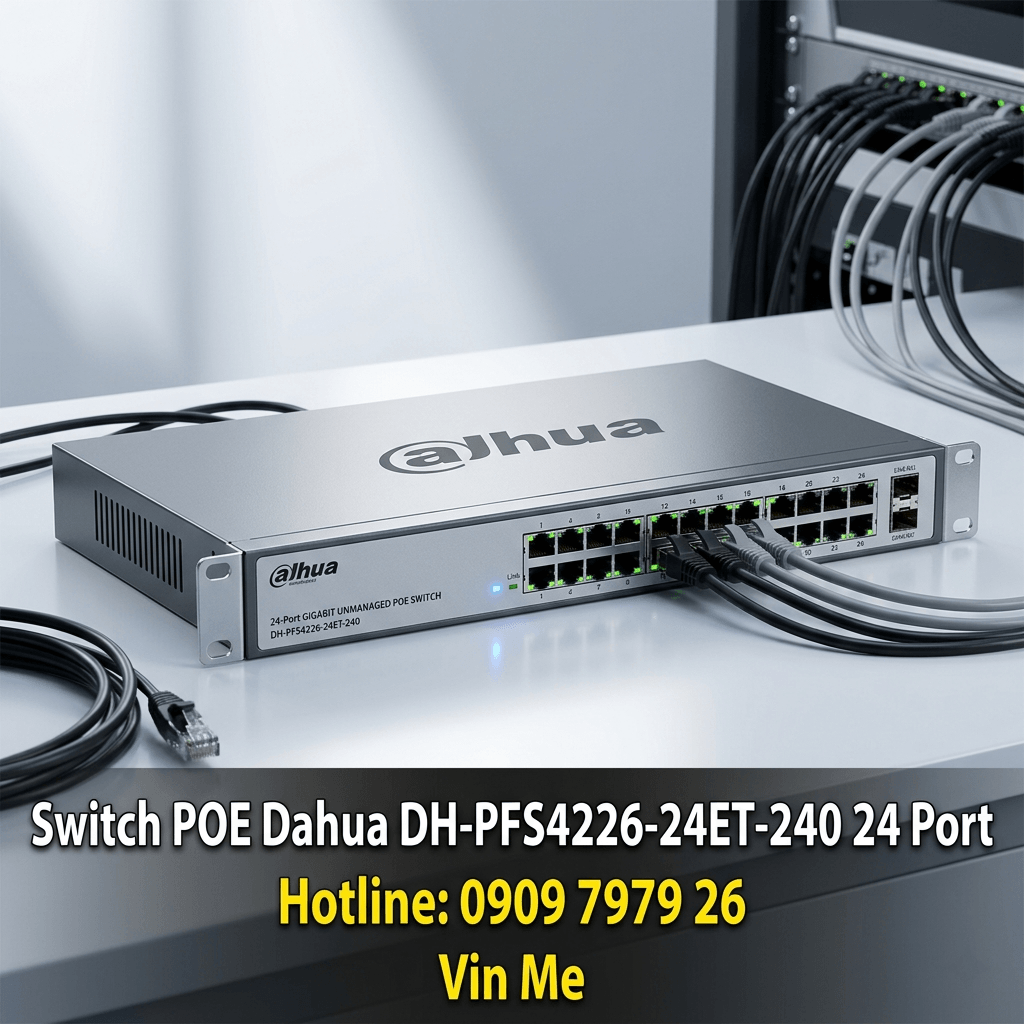 Switch Dahua DH-PFS4226-24ET-240