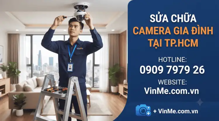 dịch vụ sửa chữa camera gia đình tại tphcm uy tín