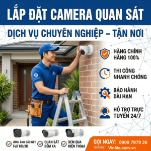 Top 10 công ty lắp đặt camera quan sát uy tín tại tp.hcm