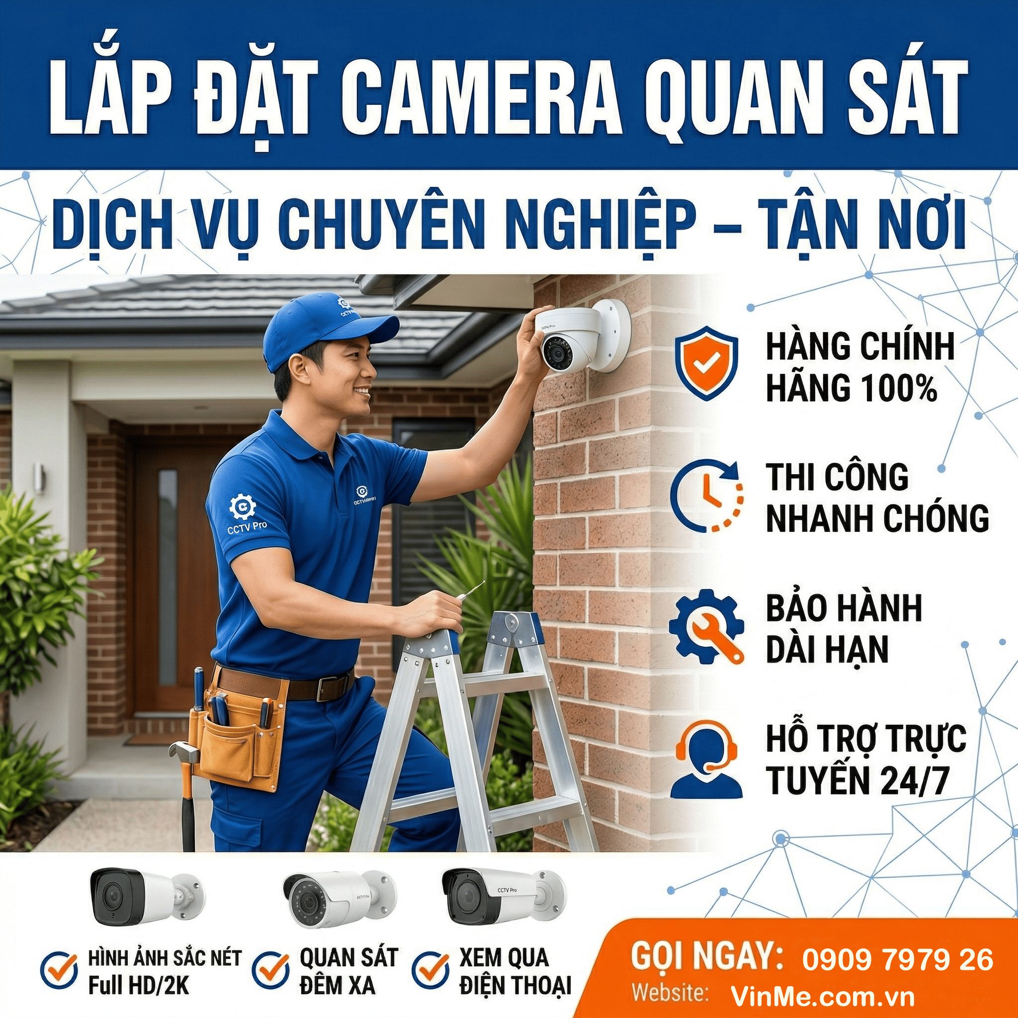 Top 10 công ty lắp đặt camera quan sát uy tín tại tp.hcm