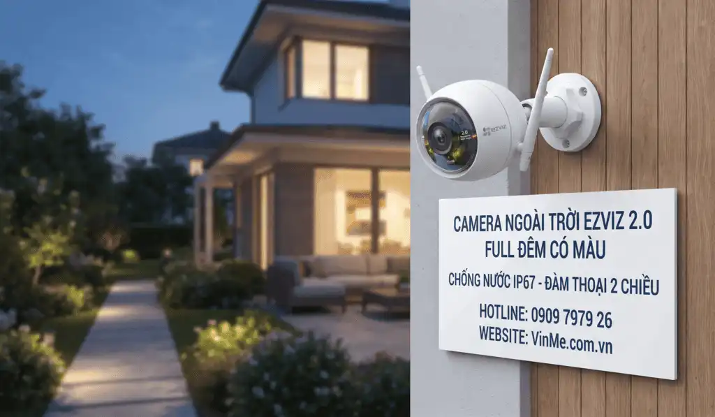 camera ngoài trời ezviz giá rẻ