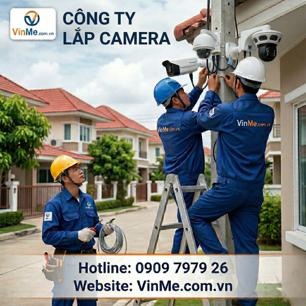 Công ty lắp camera chuyên nghiệp