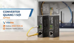 Converter quang 1 sợi giá rẻ