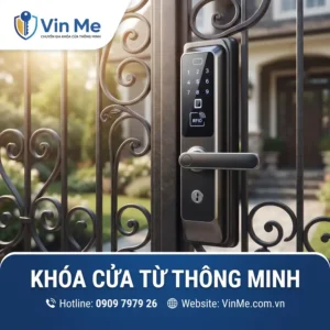 Khóa cửa từ thông minh giá tốt