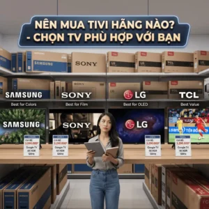 Nên mua tivi hãng nào