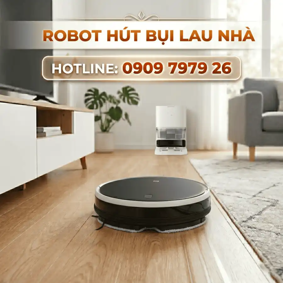 Robot hút bụi lau nhà giá tốt
