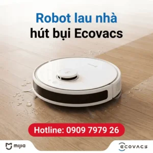 robot lau nhà hút bụi ecovacs giá rẻ