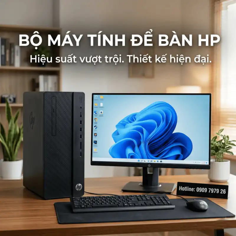 Bộ máy tính để bàn hp giá rẻ