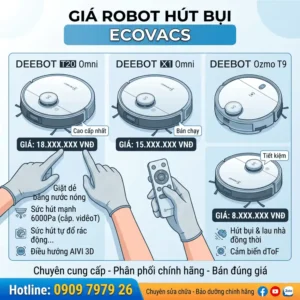 Giá robot hút bụi ecovacs sỉ lẻ