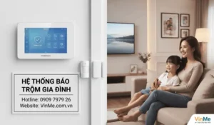 Hệ thống báo trộm gia đình chính hãng giá rẻ