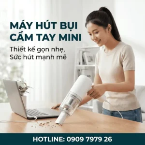 Máy hút bụi cầm tay mini giá tốt