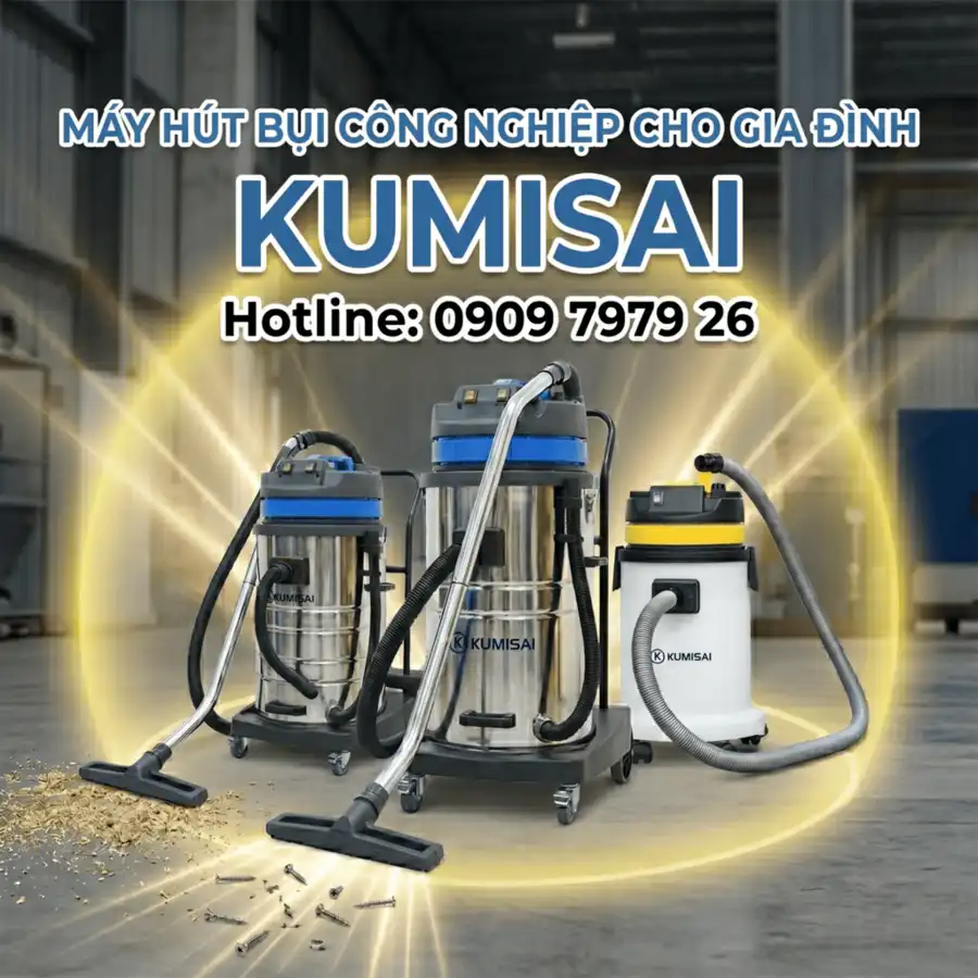 Máy hút bụi công nghiệp cho gia đình giá tốt nhất