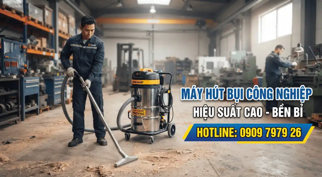 Máy hút bụi công nghiệp giá rẻ