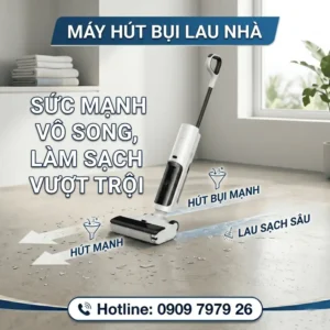 Máy hút bụi lau nhà chính hãng giá rẻ