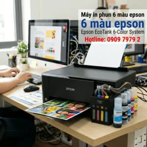 Máy in phun 6 màu epson giá rẻ